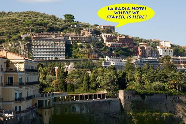 Hotel La Badia Sorrento Eksteriør bilde